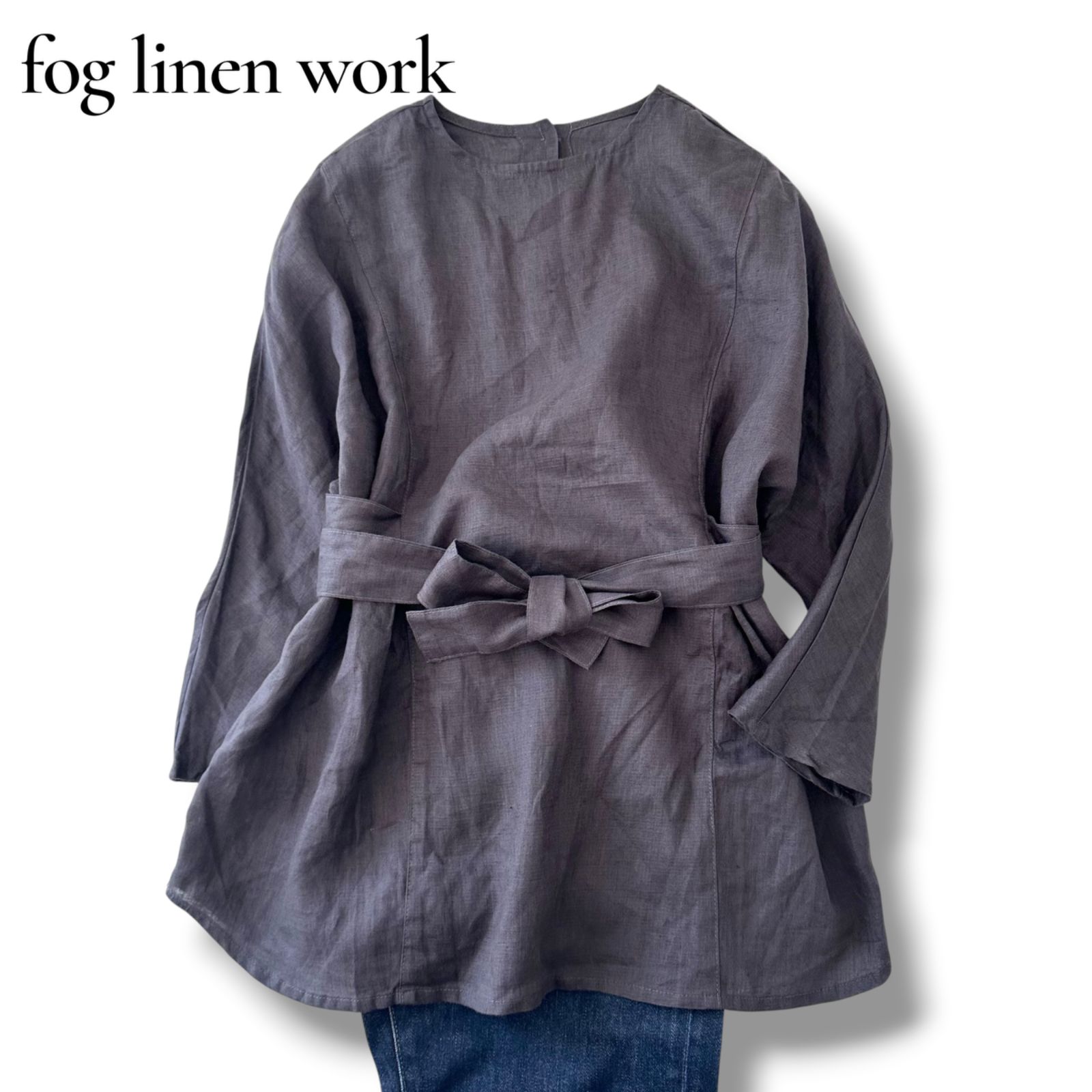 フォグリネンワーク fog linen work KAMILA チュニック リネン 