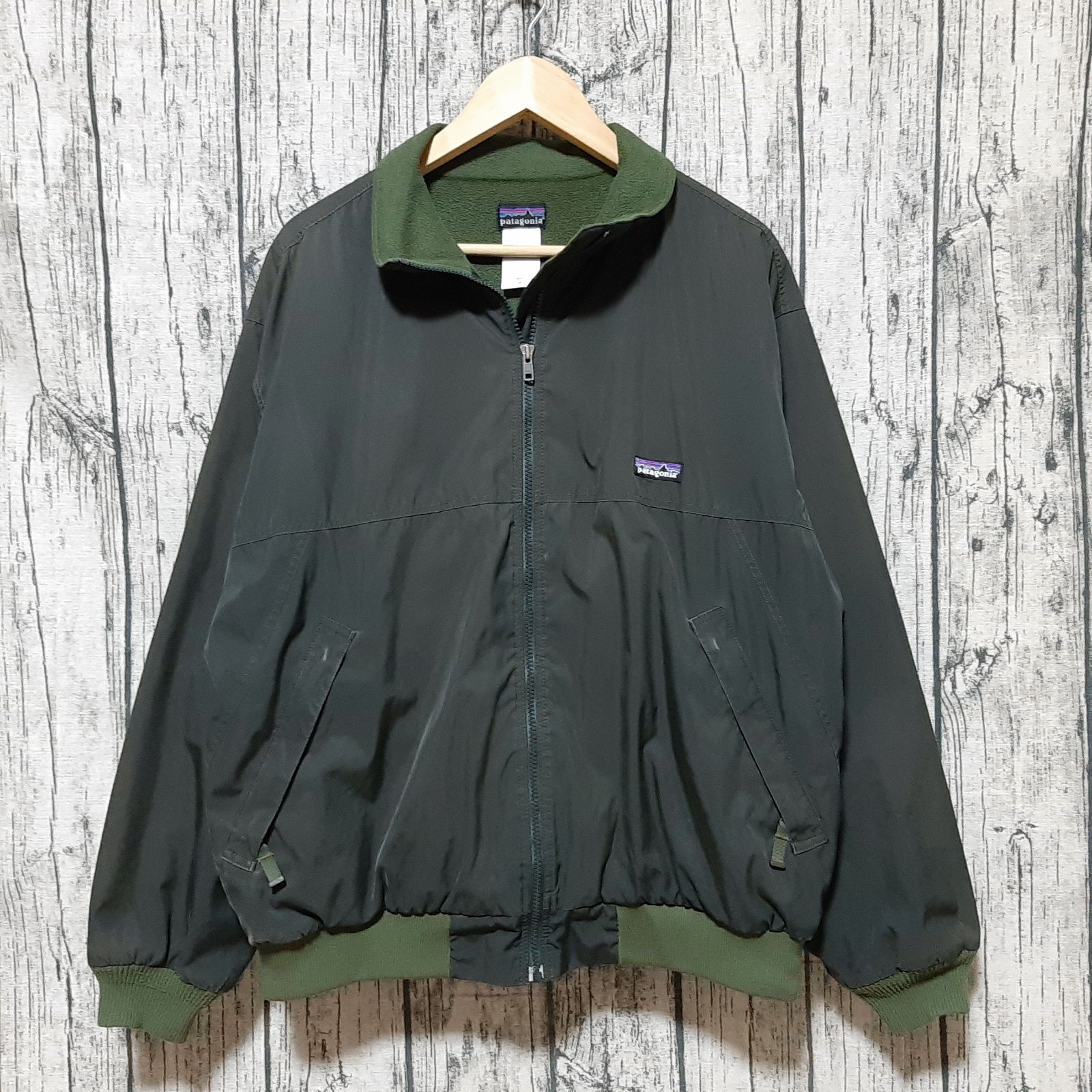 size M】パタゴニア シェルドシンチラ カーキグリーン 2006 patagonia 