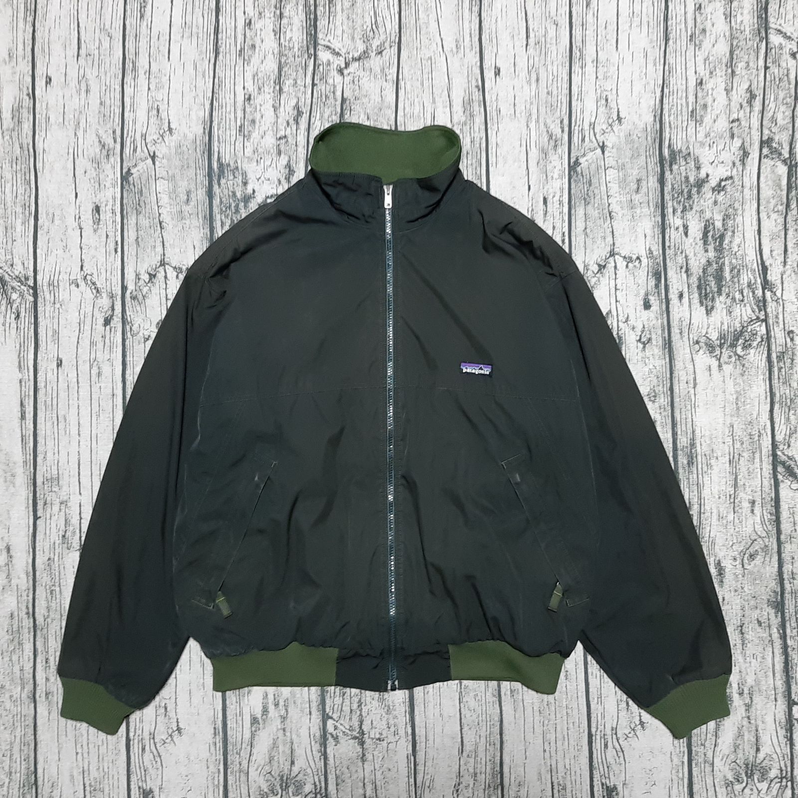 size M】パタゴニア シェルドシンチラ カーキグリーン 2006 patagonia 