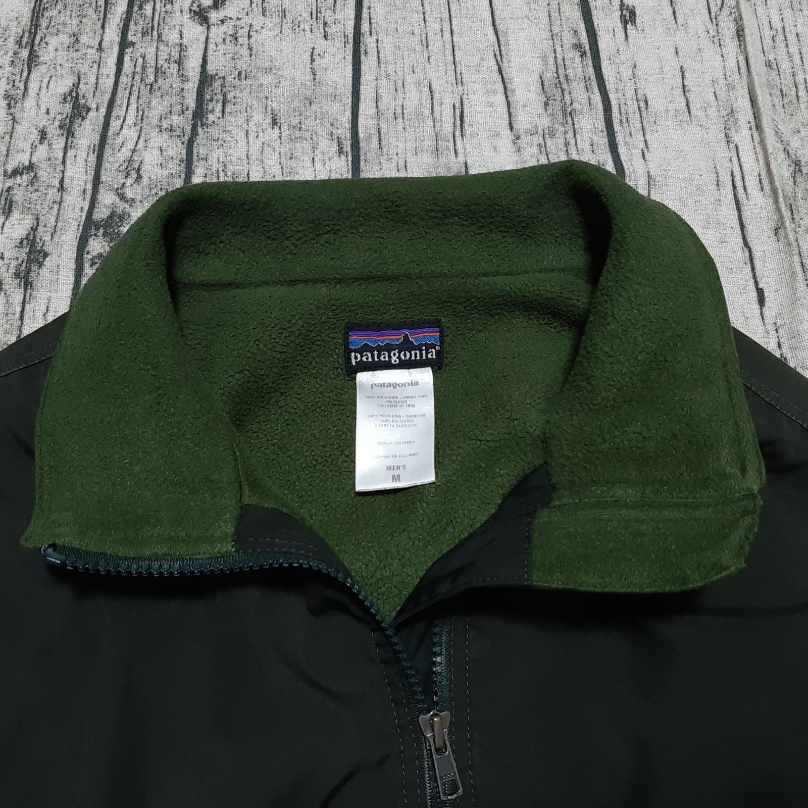 size M】パタゴニア シェルドシンチラ カーキグリーン 2006 patagonia 
