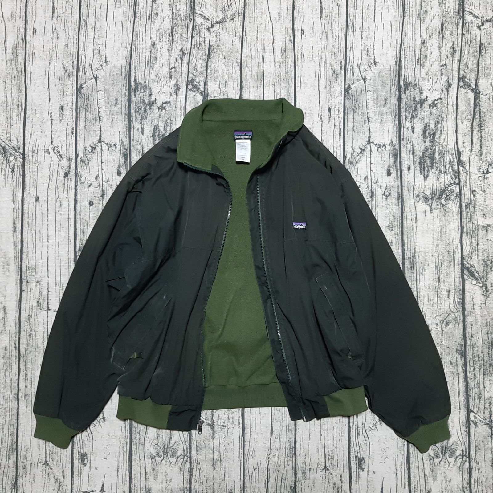 size M】パタゴニア シェルドシンチラ カーキグリーン 2006 patagonia 