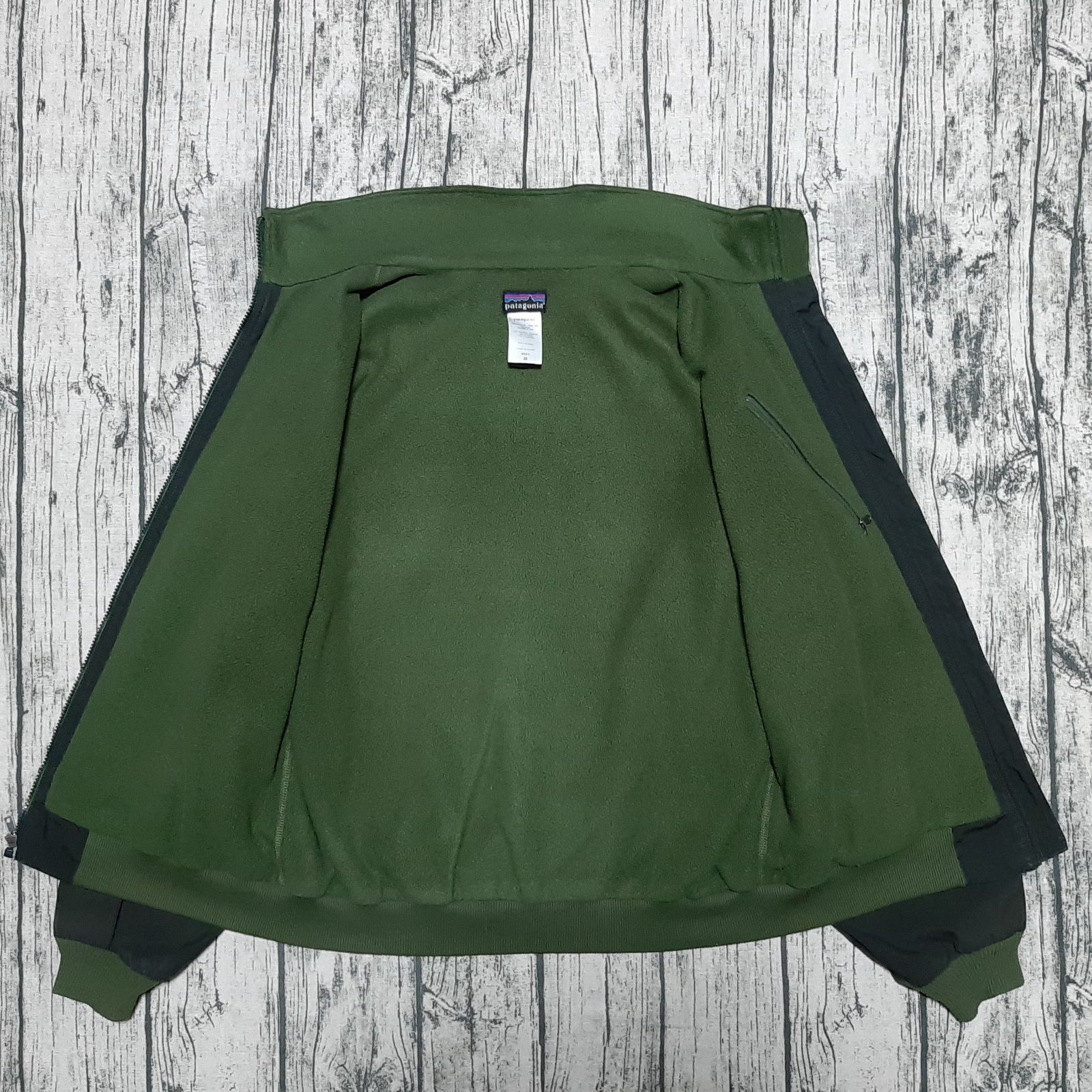 size M】パタゴニア シェルドシンチラ カーキグリーン 2006 patagonia 