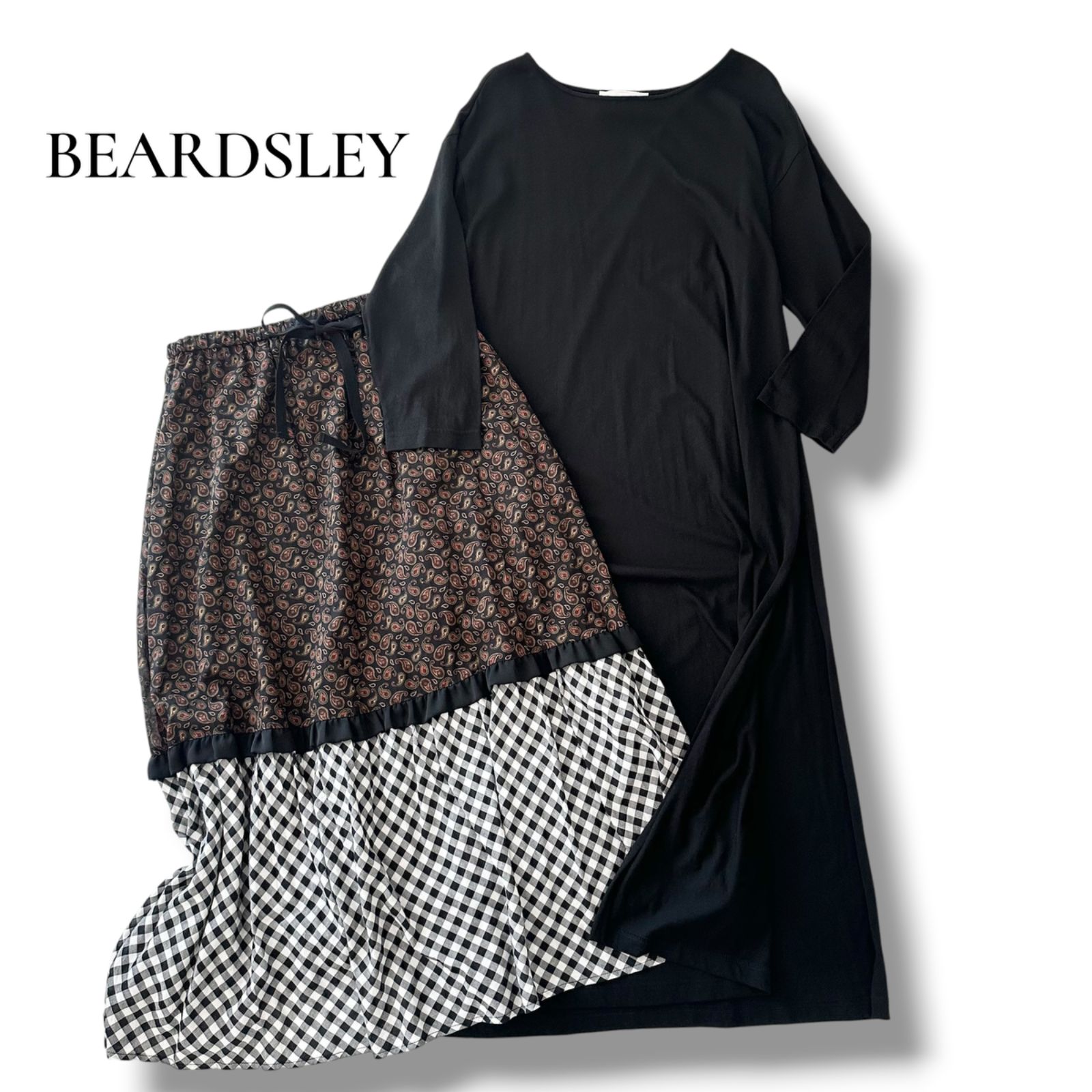 BEARDSLEY - 極美品BEARDSLEY ビアズリー ニットコンビ 美品⁂BEARDSLEY