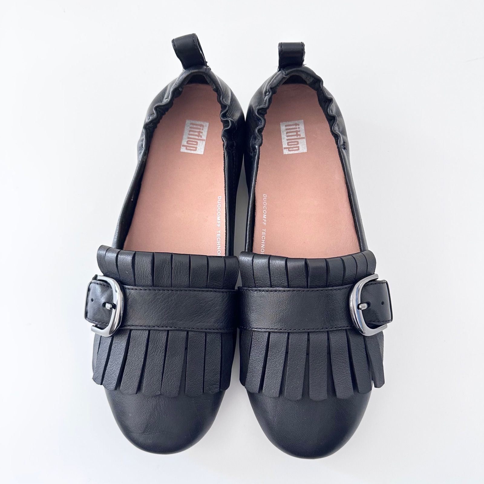 フィットフロップ FitFlop FRANKIE FRINGE フリンジ バレエシューズ 