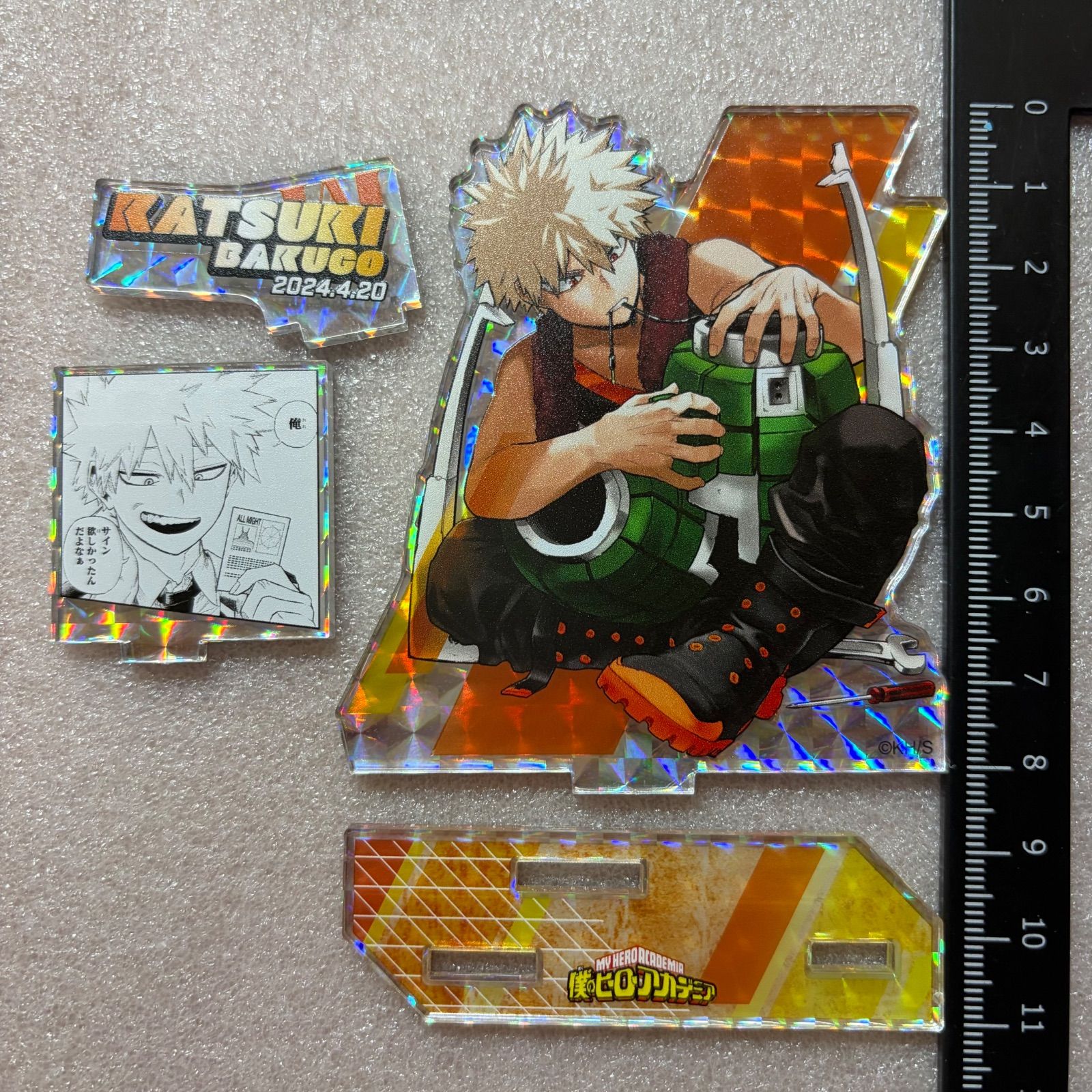 アクリルスタンド 爆豪勝己 バースデイ名場面ジオラマフィギュア 