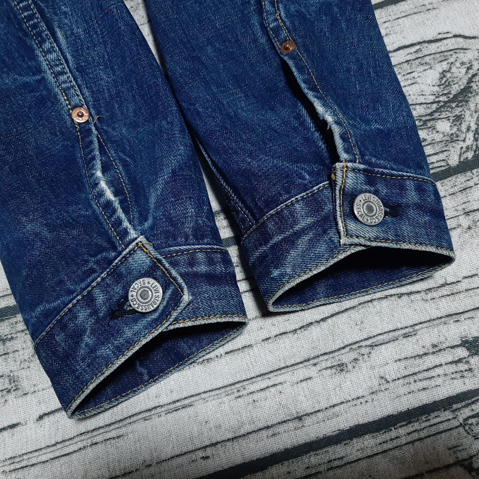 size 42】大戦 4つボタン 98年製 Levi's 71506XX ファースト 日本製