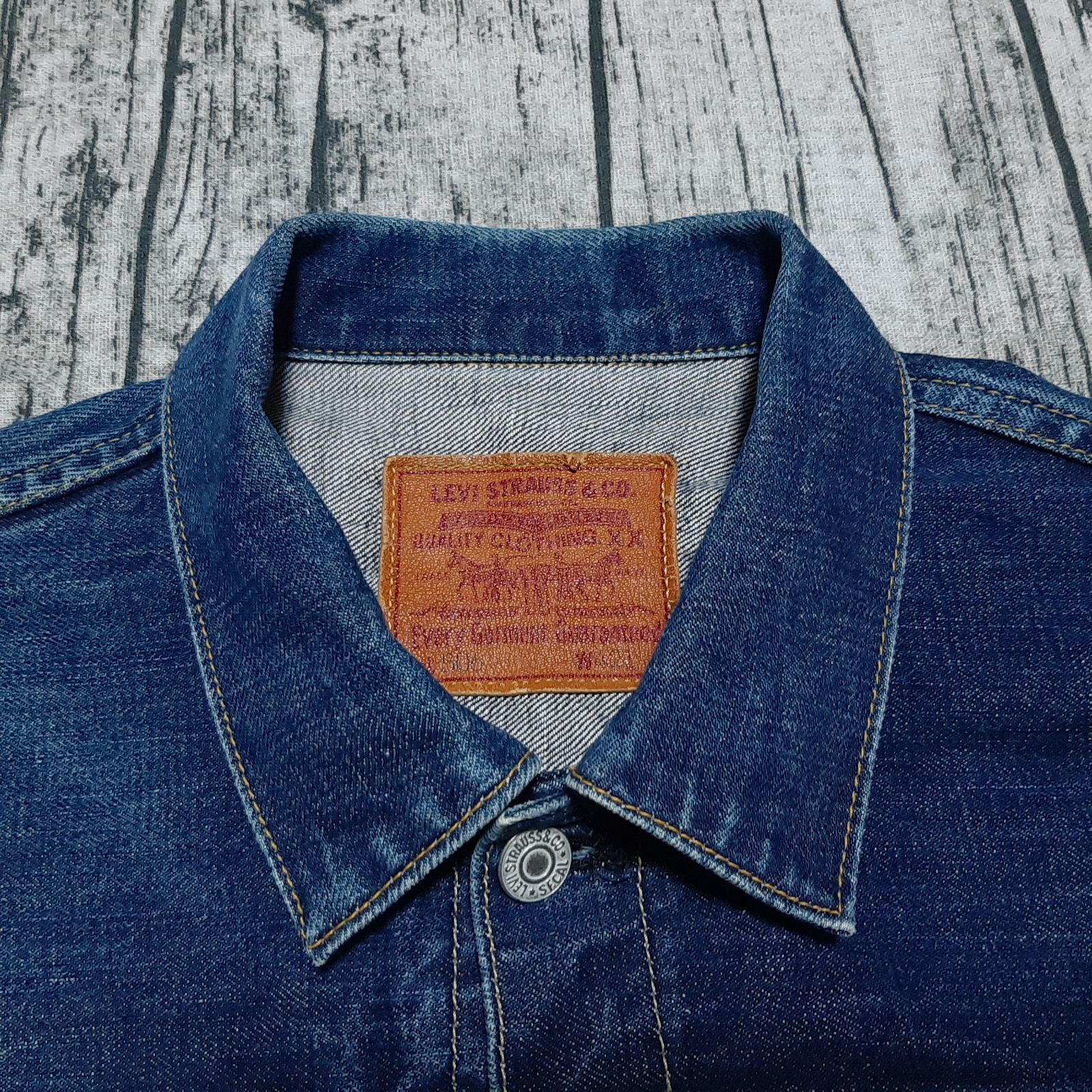 size 42】大戦 4つボタン 98年製 Levi's 71506XX ファースト 日本製