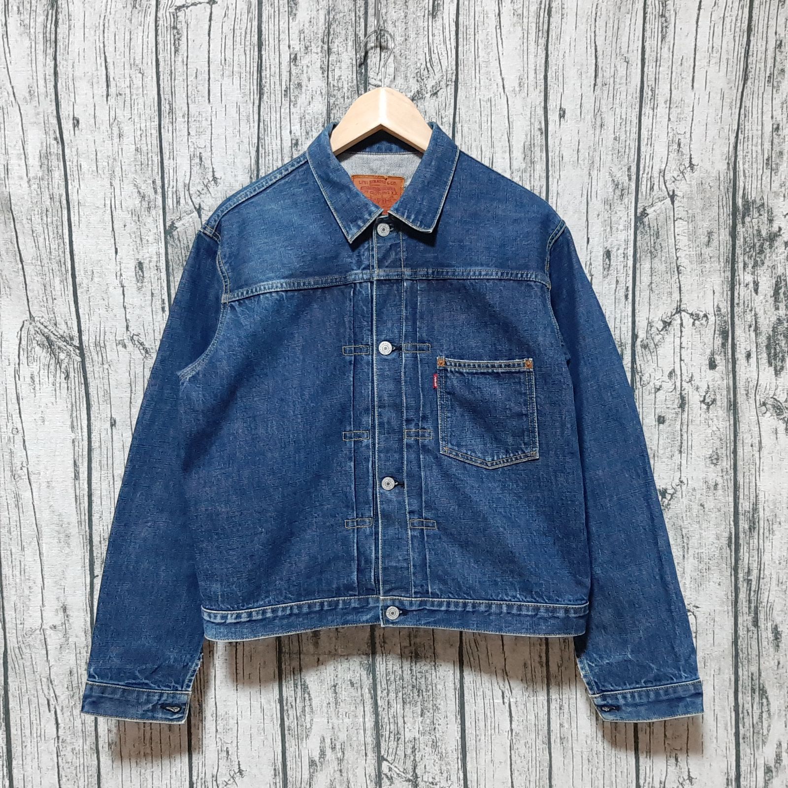 【サイズ42】大戦モデル 71506xx リーバイス 1st 日本製 4つボタン size 42】大戦 4つボタン 98年製 Levi's 71506XX ファースト 日本製