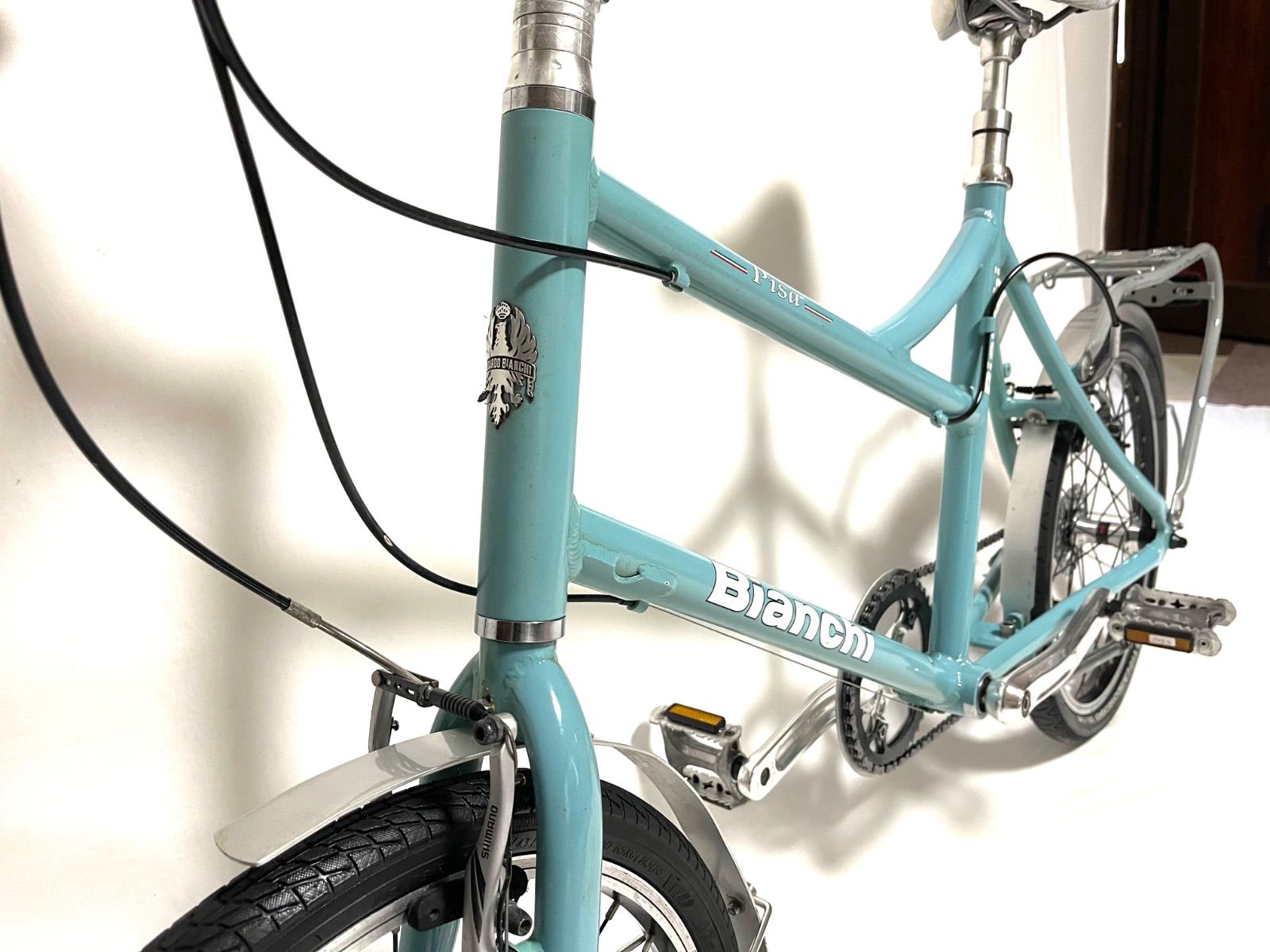 低価，2025 0264【即乘】送料無料 Bianchi ミニベロ Pisa 小径車