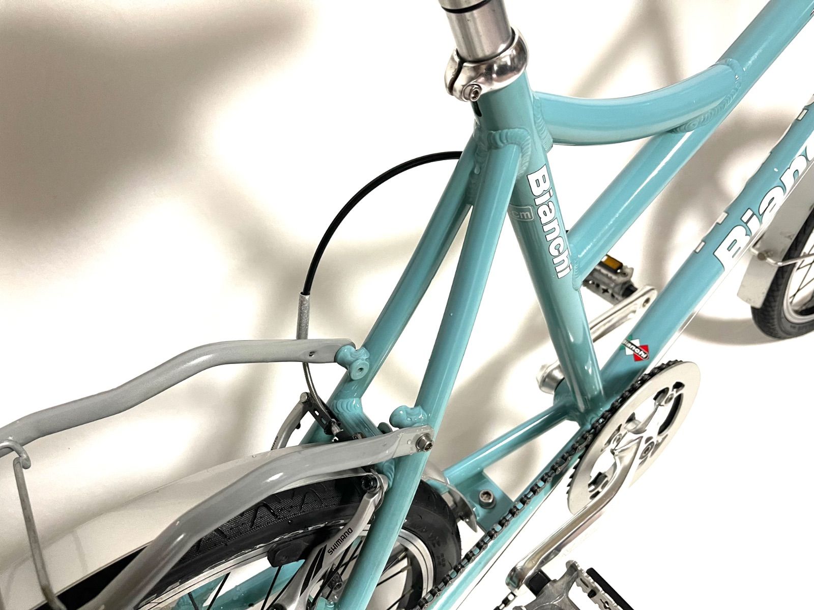 0264【即乘】送料無料 Bianchi ミニベロ Pisa 小径車 クロスバイク 