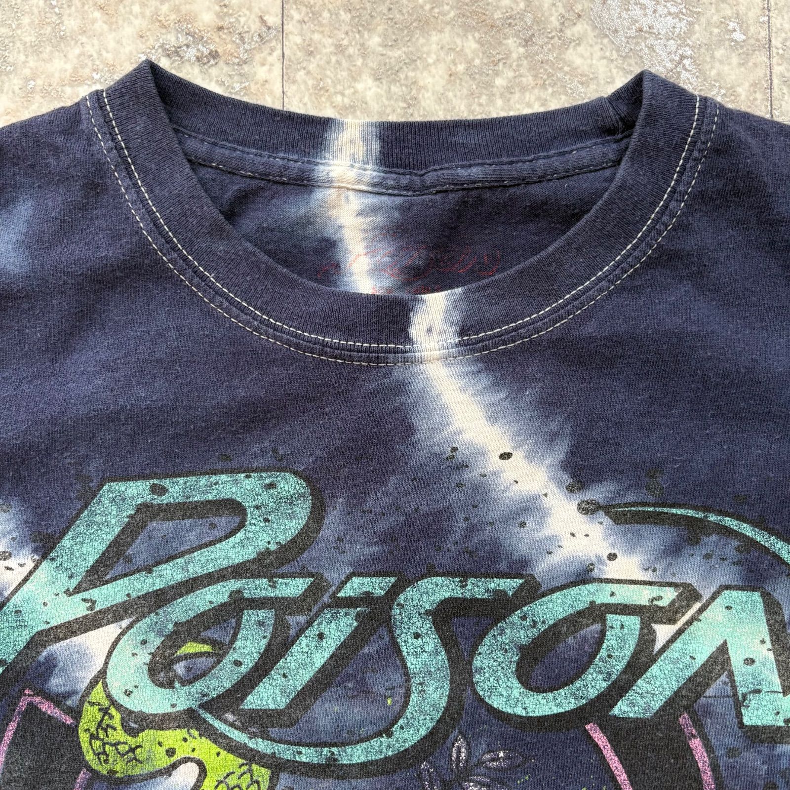 POISON バンドTシャツ S相当 タイダイ グランジ チビT Y2K ポイズン 
