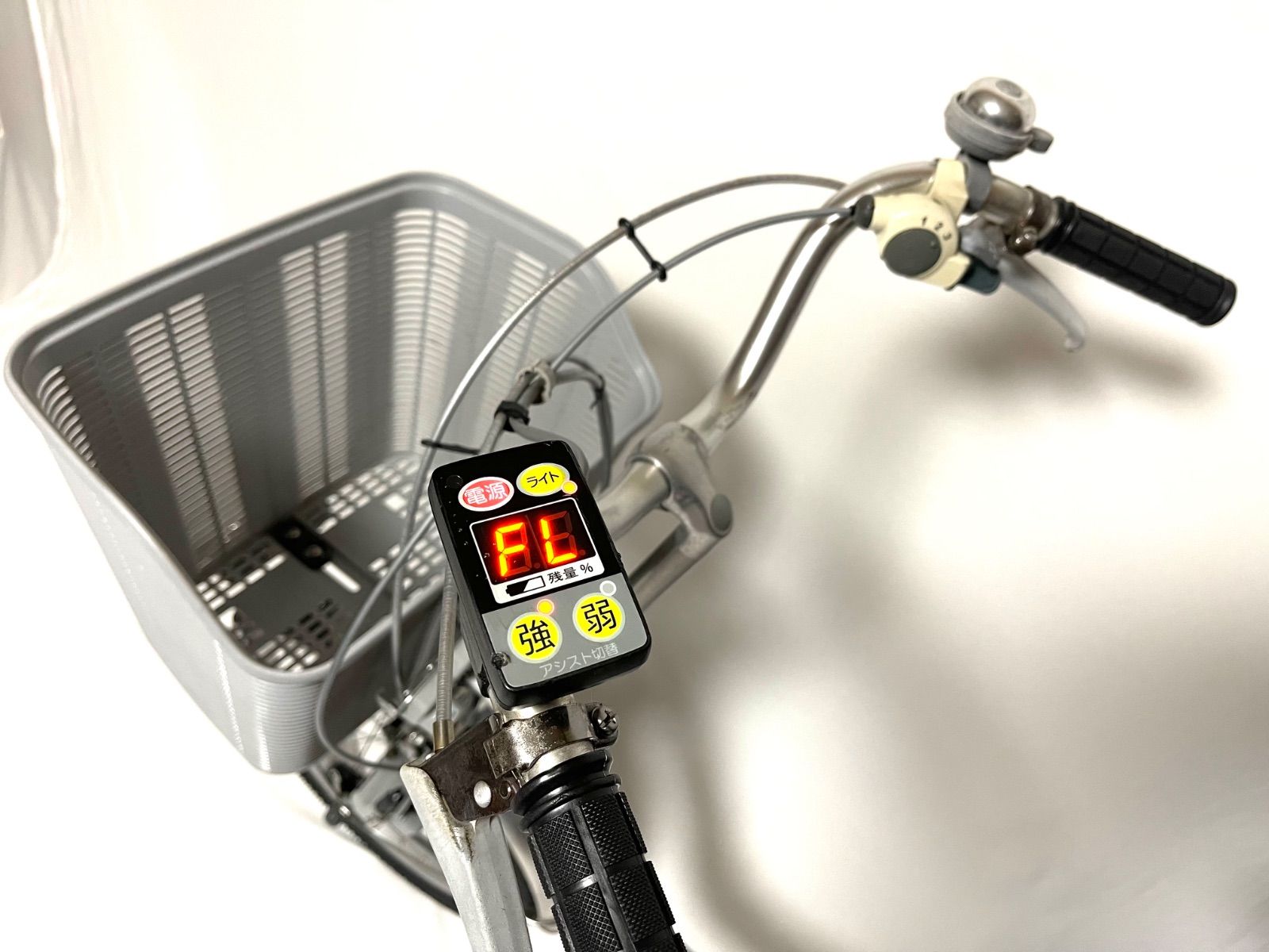 0265【動作確認済】送料無料 BRIDGESTONE電動アシスト三輪自転車 