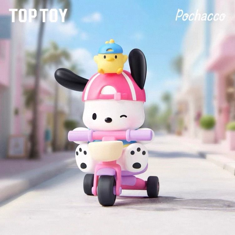 海外限定 サンリオ ポチャッコ 旅行日記シリーズ TOPTOY 全6種