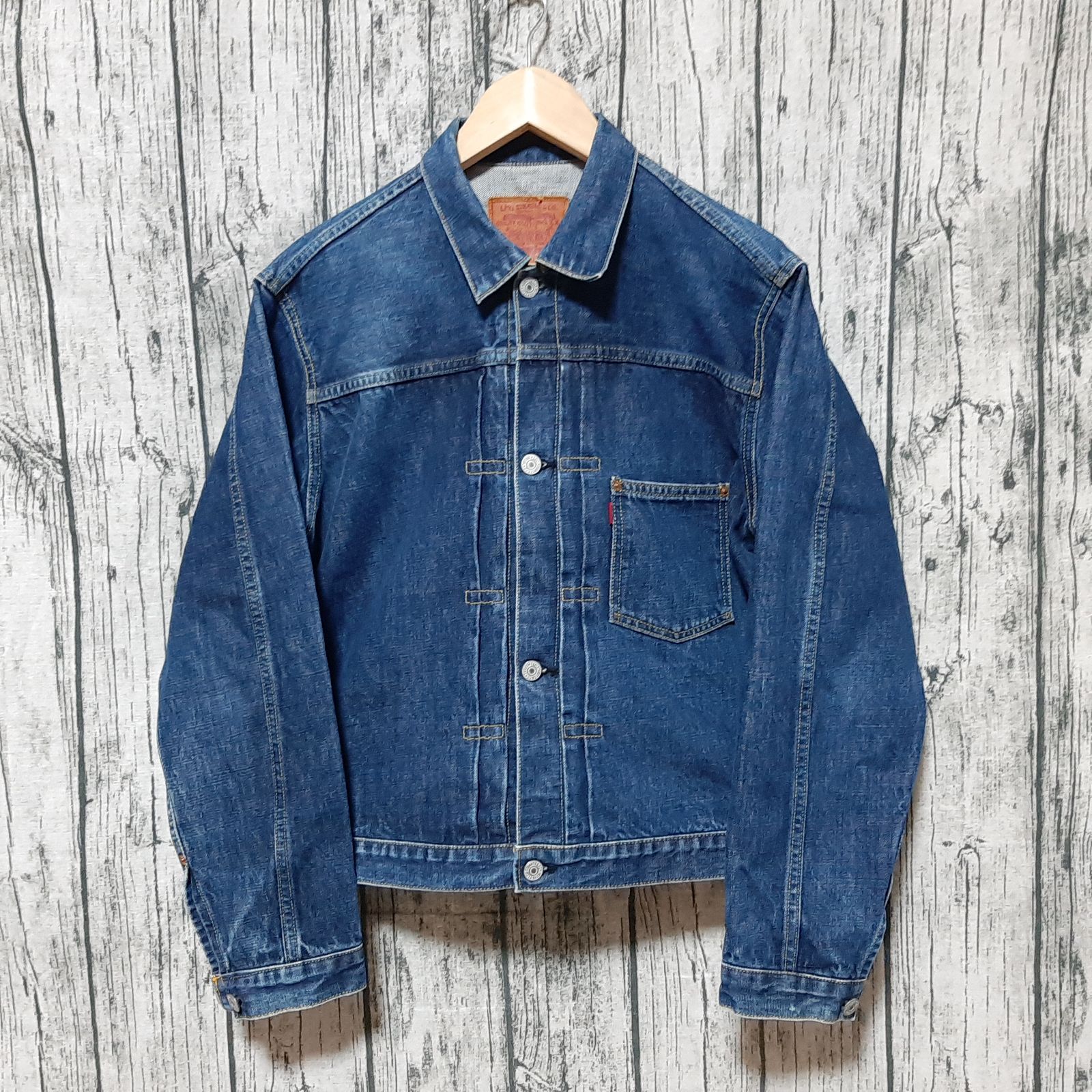 未使用✨98年3月製◎リーバイス 71506 4つボタンデニムジャケット 36 size 42】大戦 4つボタン 98年製 Levi's 71506XX ファースト 日本製