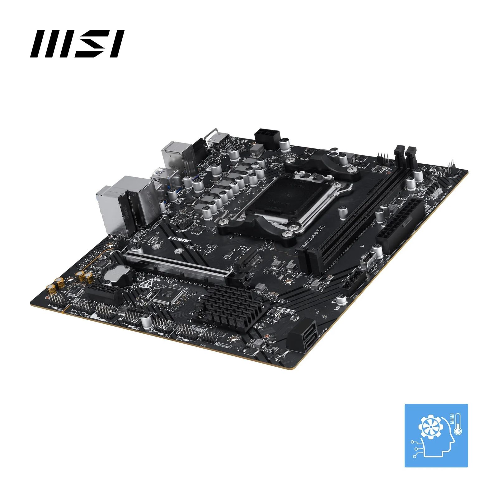 MSI PRO A620AM-B EVO AM5 Micro-ATX マザーボード - メルカリ