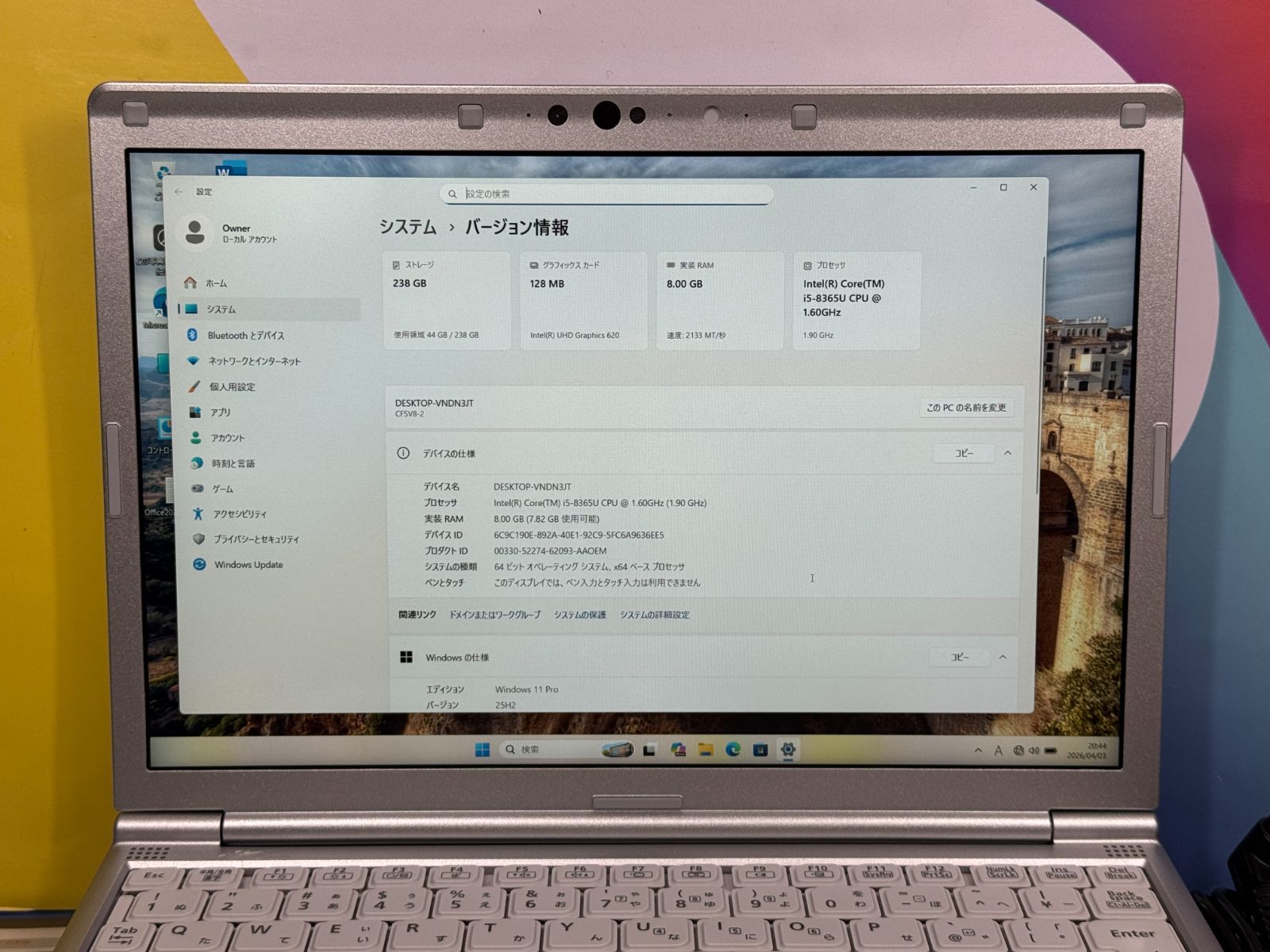 極美品！レッツノート CF-SV8 960h 12.1型軽量 Office - メルカリ