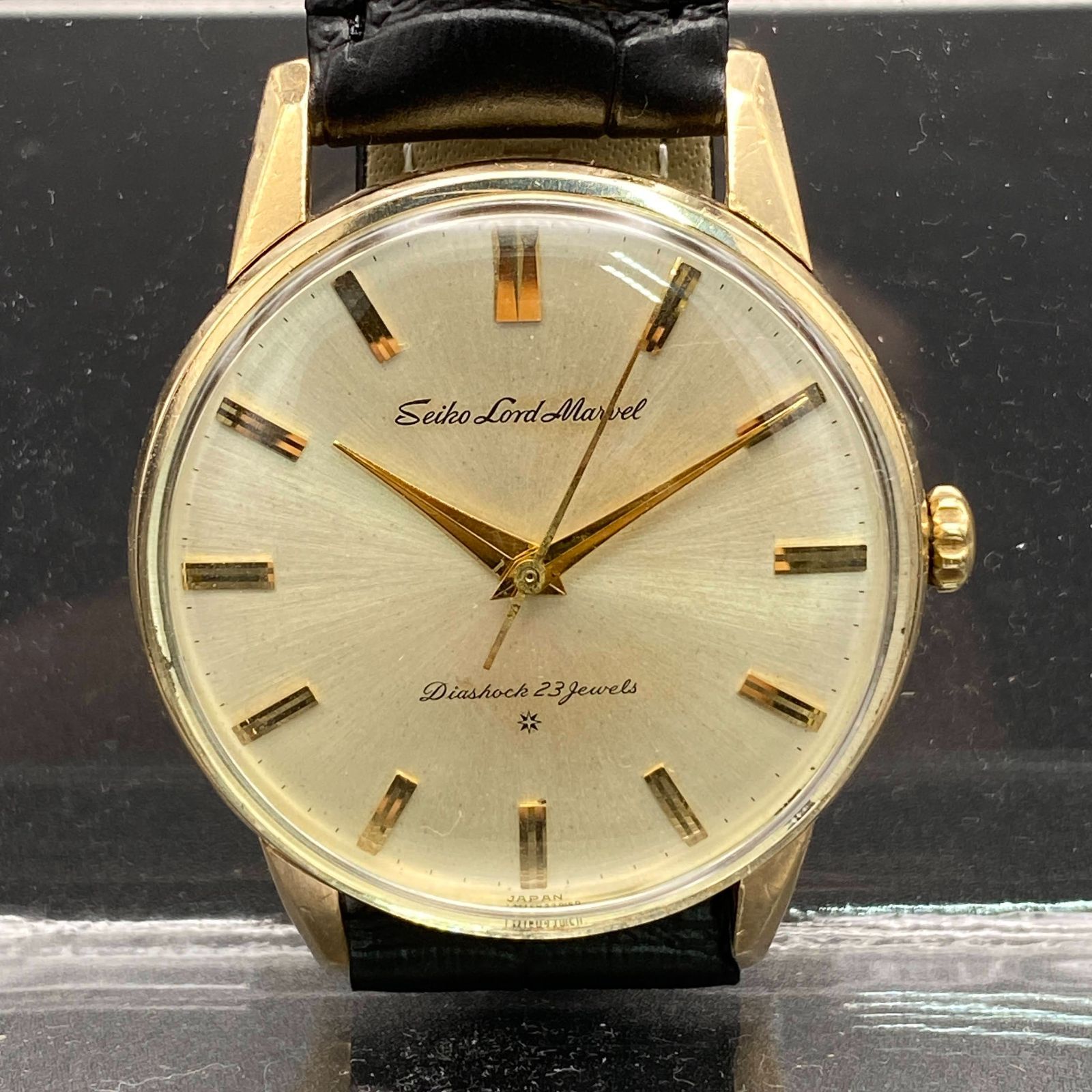 OH済み セイコー SEIKO ロードマーベル LORD MARVEL SD文字盤 15023E 
