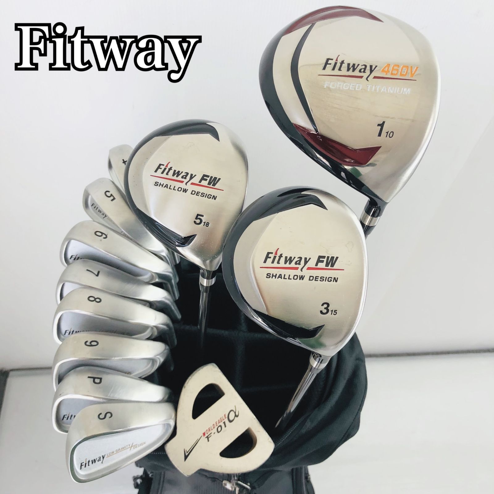 Fitway フィトウェイ WORLDEAGLE ワールドイーグル ゴルフクラブ フル 