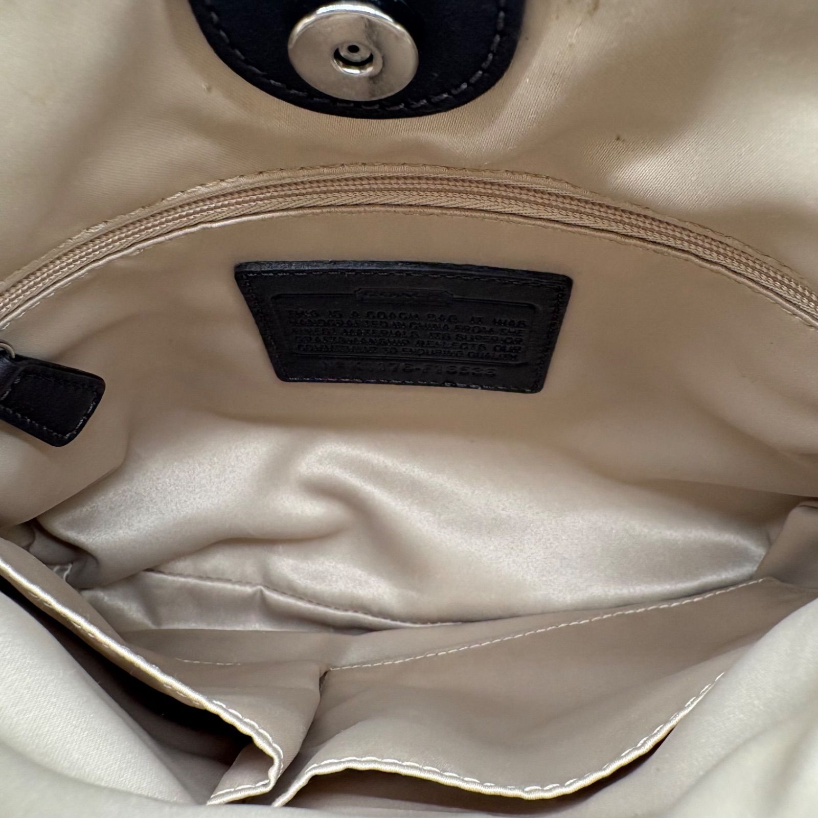 COACH y2k signature penelope hippie shoulderbag unisex コーチ 