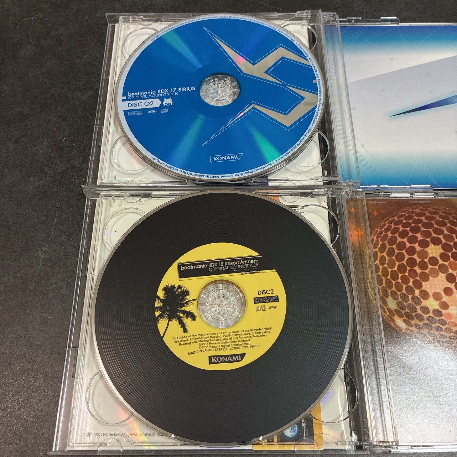 CD まとめ beatmania ビートマニア ⅡDX 17 18 SIRIUS Resort Anthem 