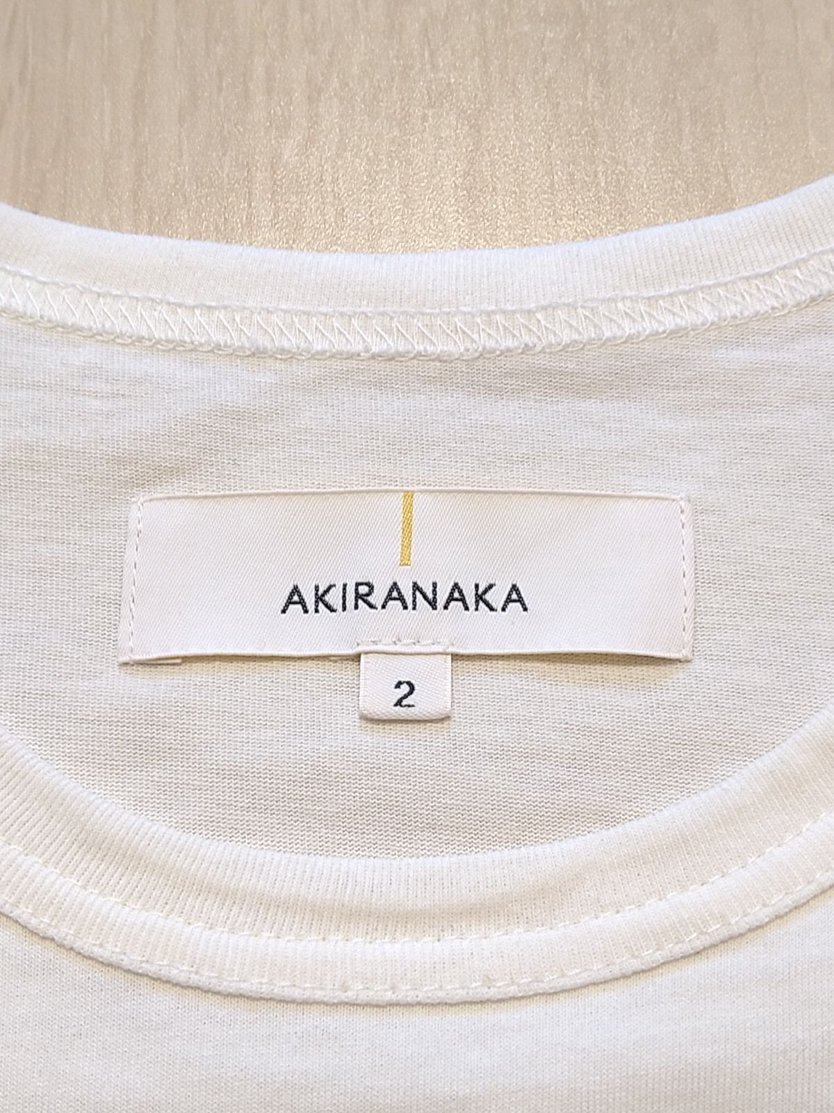 AKIRANAKA パネル切替ギャザー プルオーバー ブラウス アキラナカ 