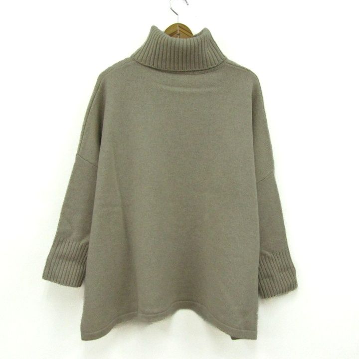 ニジュウサンクマイスタンダード セーター トップス タートルネック カシミヤ混 レディース 38サイズ ベージュ 23区 MY STANDARD ニジュウサンクマイスタンダード セーター トップス タートルネック