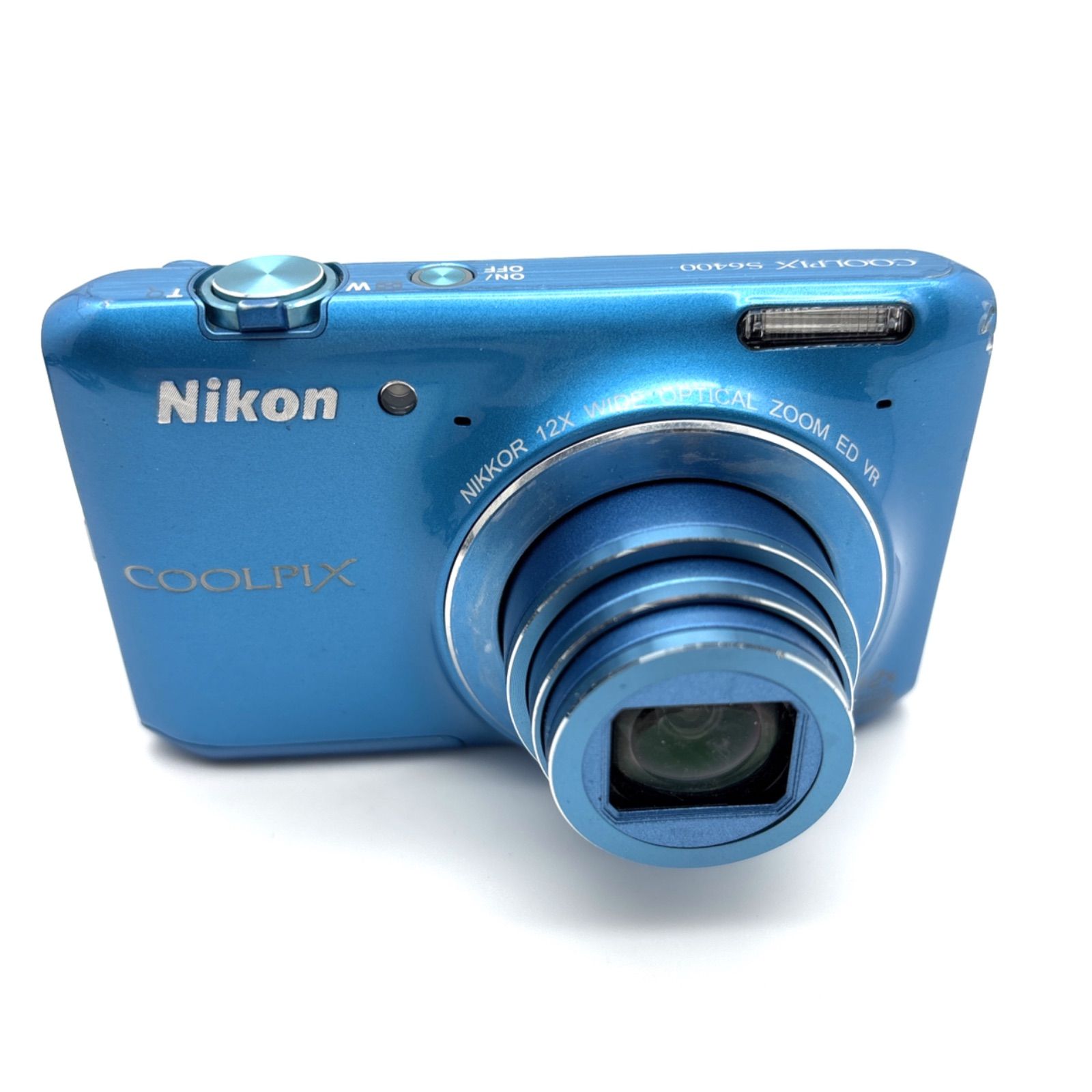 Nikon S6400 本体 コンデジ カメラ デジタルカメラ 青 ブルー ニコン
