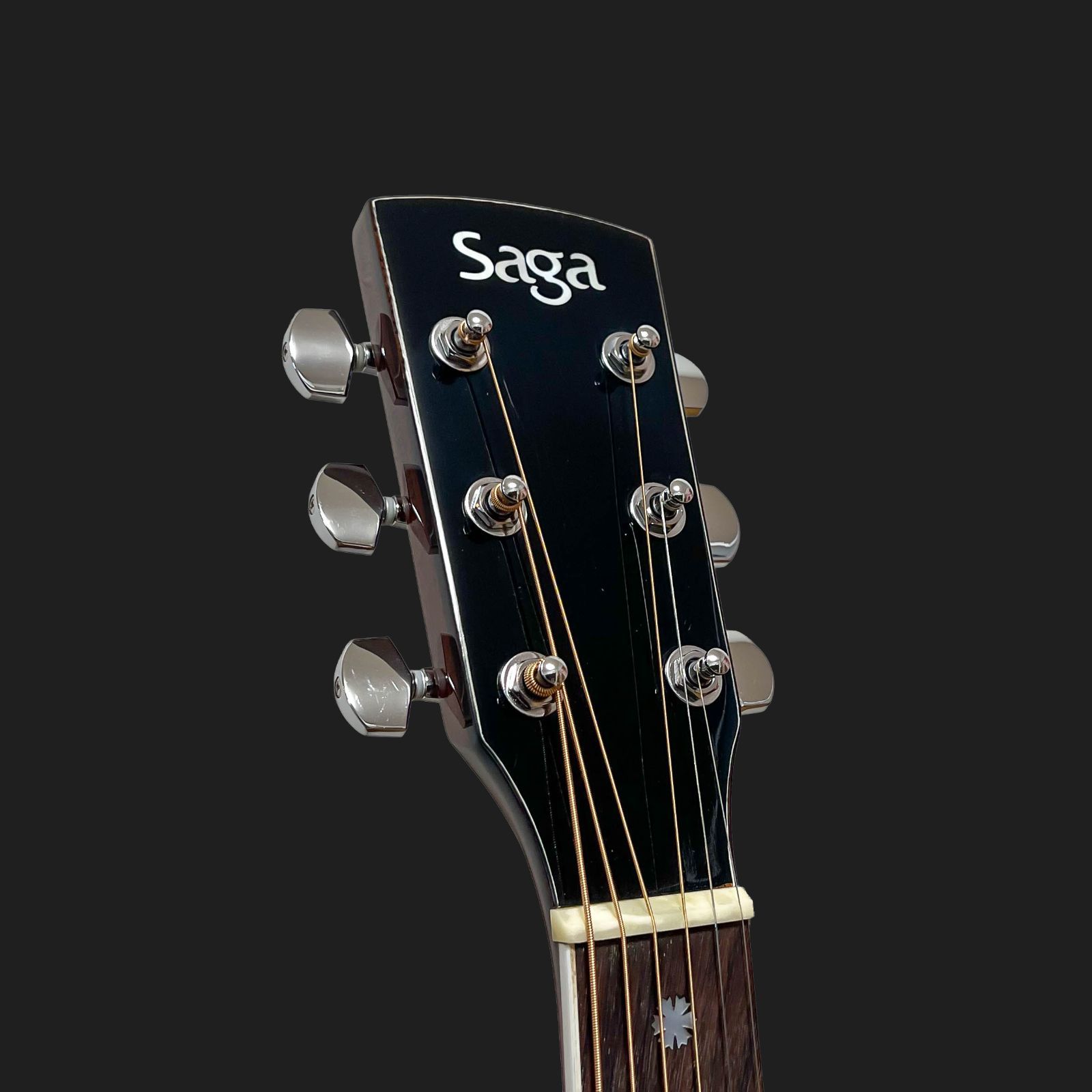 オール単板】SAGA A1G サーガ アコースティックギター【中古美品