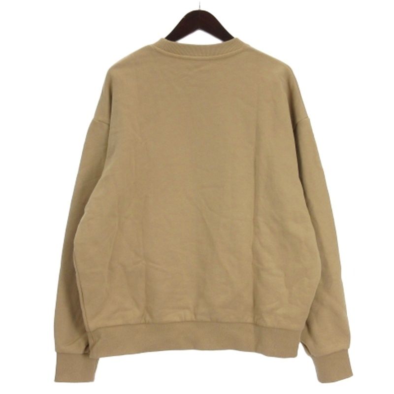 キース KITH サンタ刺繍 トレーナー スウェット 裏起毛 ベージュ M 
