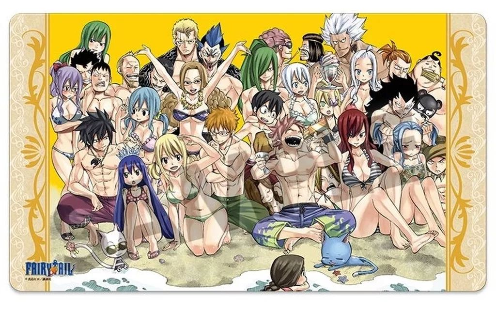 中古】卓上マット 妖精の尻尾 A ラバーマット 「FAIRY TAIL-フェアリー