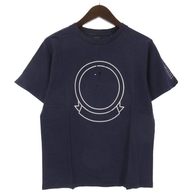 ナンバーナイン NUMBER (N)INE タグ付き ダメージ加工 エンブレム T