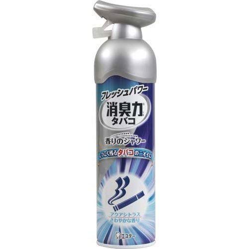 エステー 消臭力香りのシャワータバコ用アクアシトラス×３本