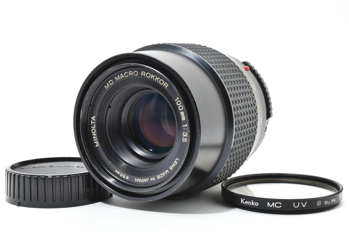 MINOLTA ミノルタ MD MACRO 50mm F3.5、専用中間リング 作例付き MINOLTA MD マクロ50mm F3.5 管mpr ,#カメケンMINOLTAMD