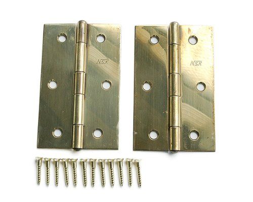 新品 ハイロジック 真ちゅう蝶番 89mm P-657 4,426円