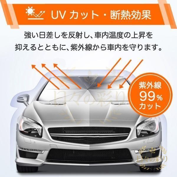 キャデラック エスカレード サンシェード フロントガラス用 車用日よけ Cadillac 車中泊 GM 純正 07〜14 日差し COVERKING 収納袋 説明書 79CM*145CM キャデラック Cadillac ロゴ 車用 サンシェード 車 傘型