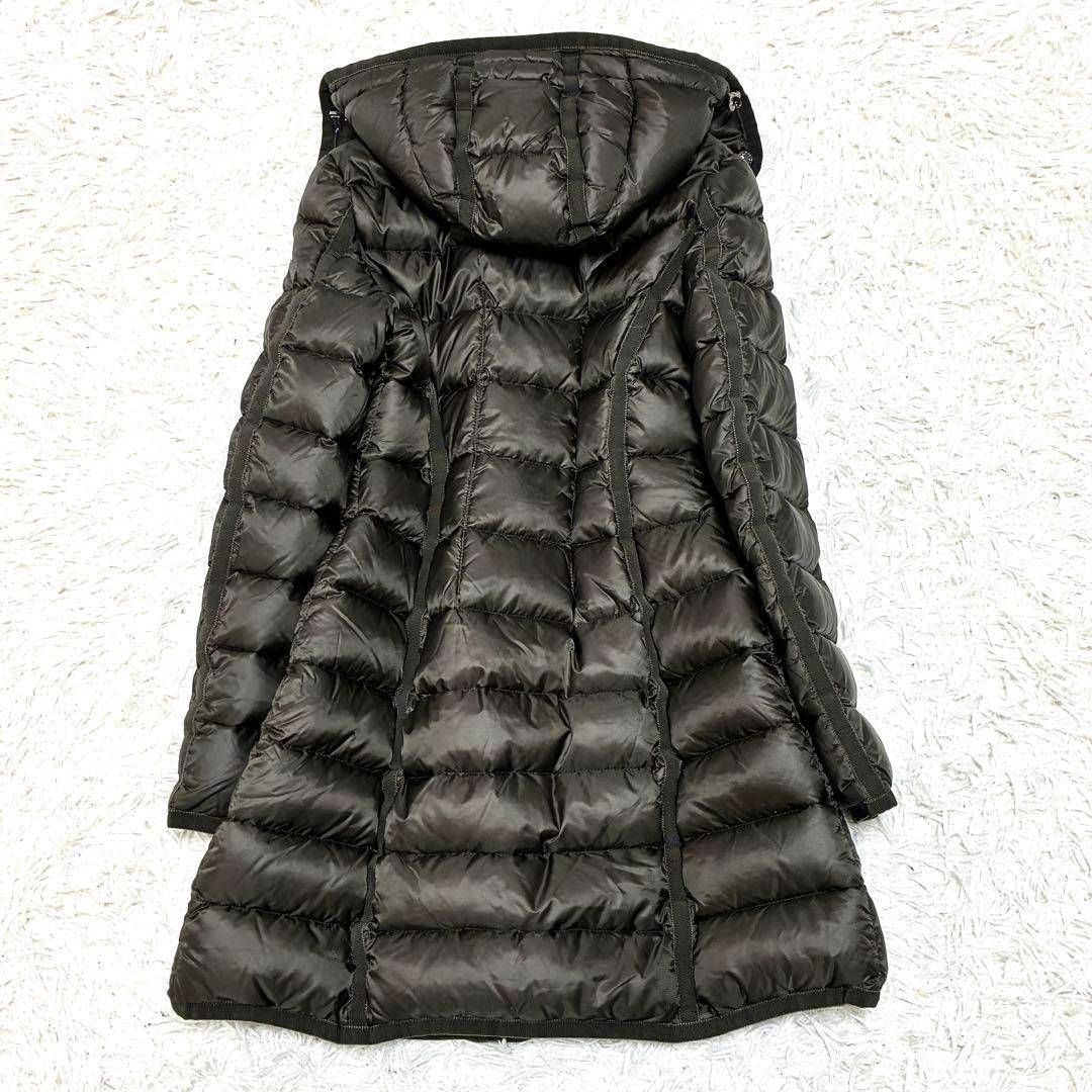 美品 MONCLER モンクレール エルミンヌ HERMINE ダウンコート ロング 