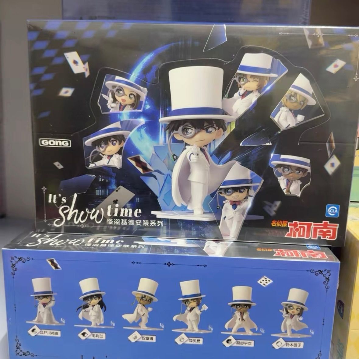 海外限定 6種セット GONG 名探偵コナン 怪盗キッド変装シリーズ