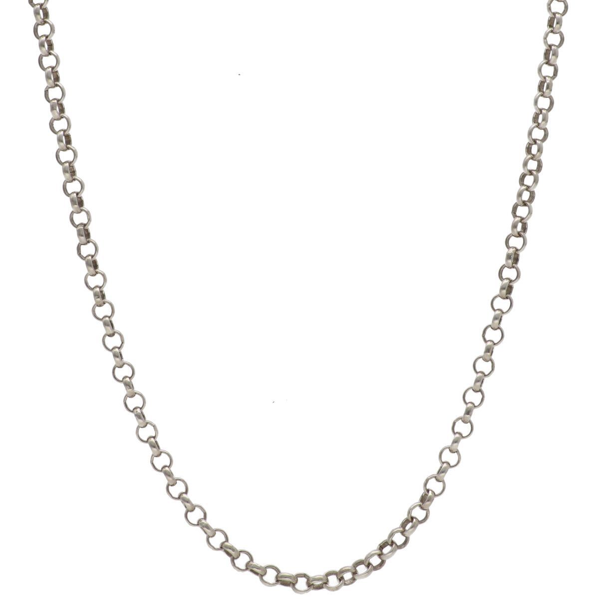 クロムハーツ サイズ:34inch NECKCHAIN R34 ロールチェーン34inch 
