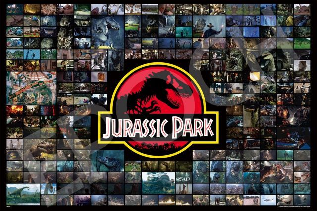 【送料無料】エポック社 1000ピース ジグソーパズル ジュラシックワールド ようこそ、ジュラシック・パークへ (50×75cm) 12-523s のり付き ヘラ