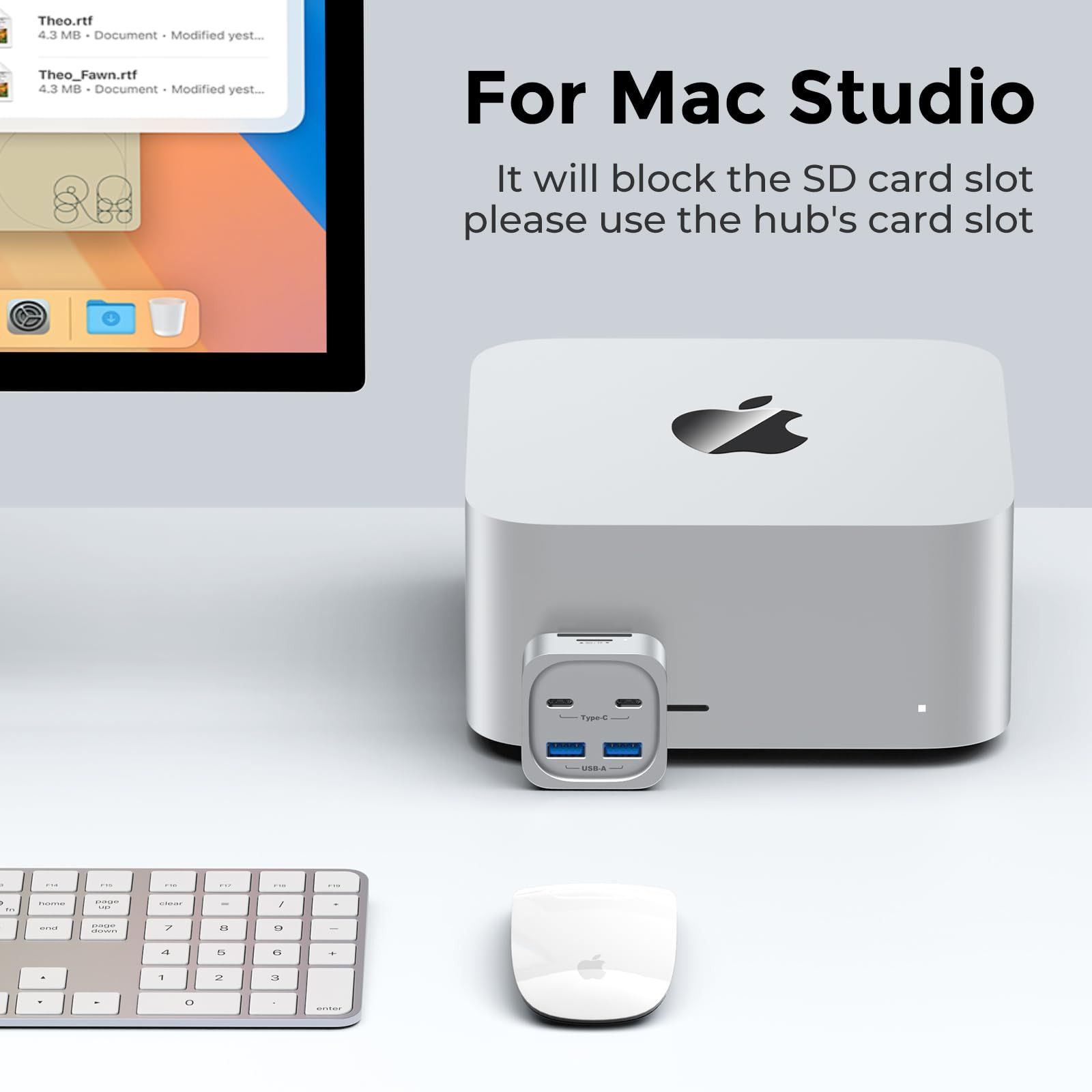 Mac mini M4 ハブ 6-in-1 USBハブ 新品 - メルカリ