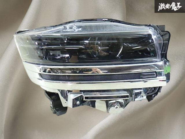 点灯OK！】スズキ 純正 MK54S スペーシアカスタム LED ヘッドライト 