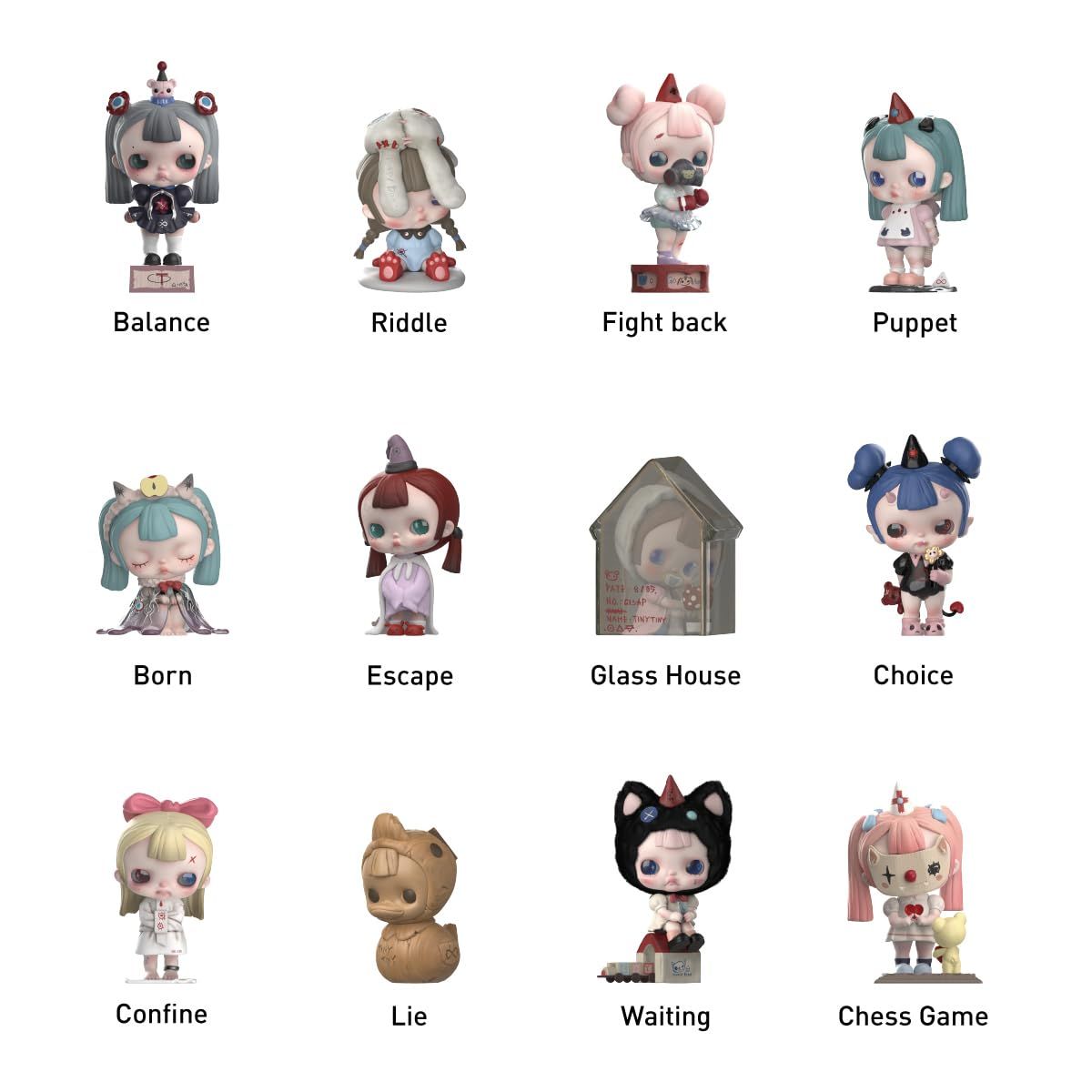 新品 POP MART TINYTINY プロローグ シリーズ 【アソートボックス 12 