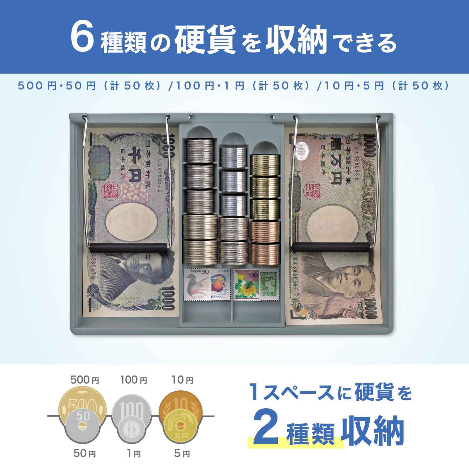 アスカ ASMIX 手提げ金庫 デジタルロック MCB700 事務・店舗用品