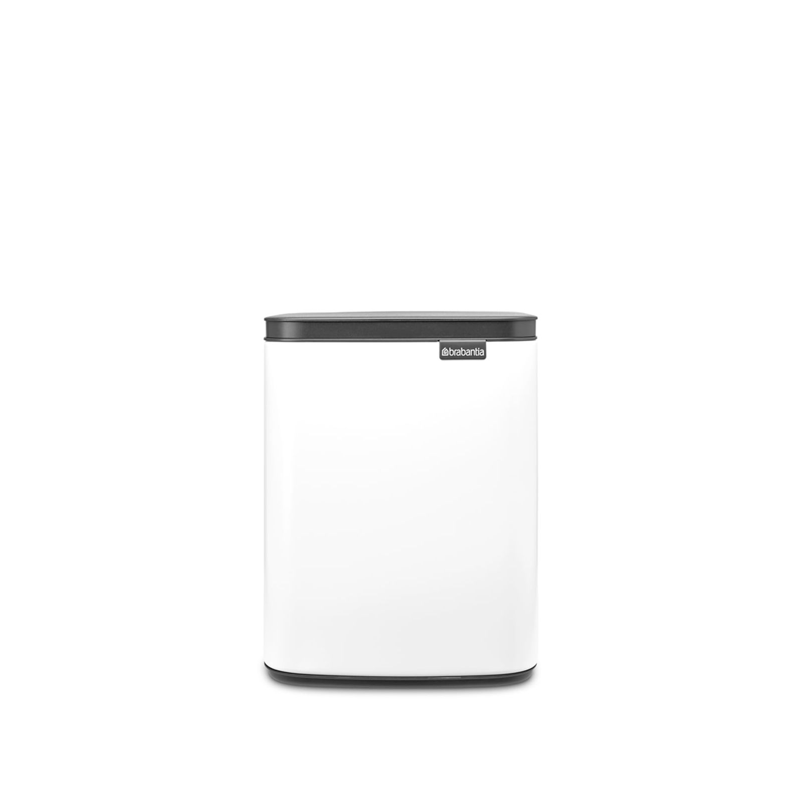 新品 ブラバンシア ゴミ箱 蓋付き 手動式 耐水性 7L 幅24.2×奥行20.7 