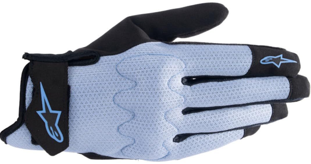 新品 アルパインスターズ(Alpinestars) バイクグローブ ストーンウォッシュブルー/ブラック (サイズ:L) STATED AIR グローブ