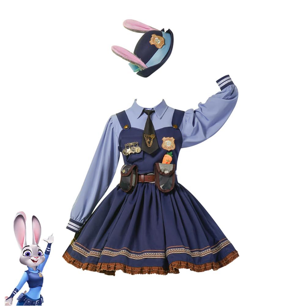 中古】ジュディ・ホップス衣装 ハロウィン コスプレ ズートピア