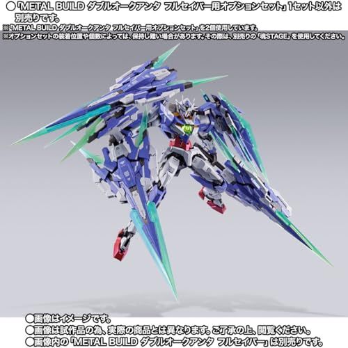 【新品】L BUILD ダブルオークアンタ フルセイバー & オプション フィギュア L BUILDダブルオークアンタ フルセイバー用オプション