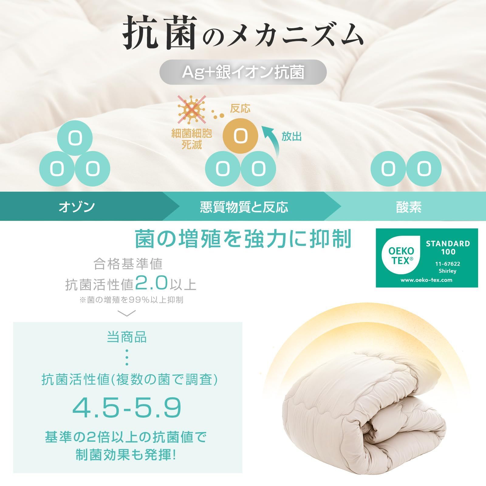 定番人気，定番 約1.1KG 無地 柔らかな肌触り かけ布団 暖かい 吸水速