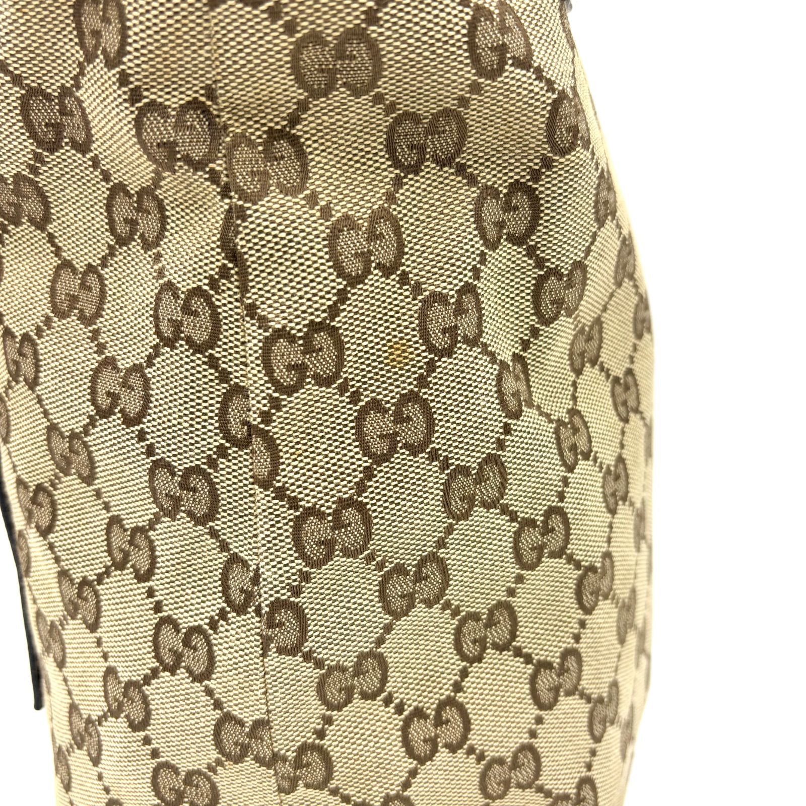 GUCCI グッチ GGキャンバス トートバッグ ショルダーバッグ A4肩掛け可