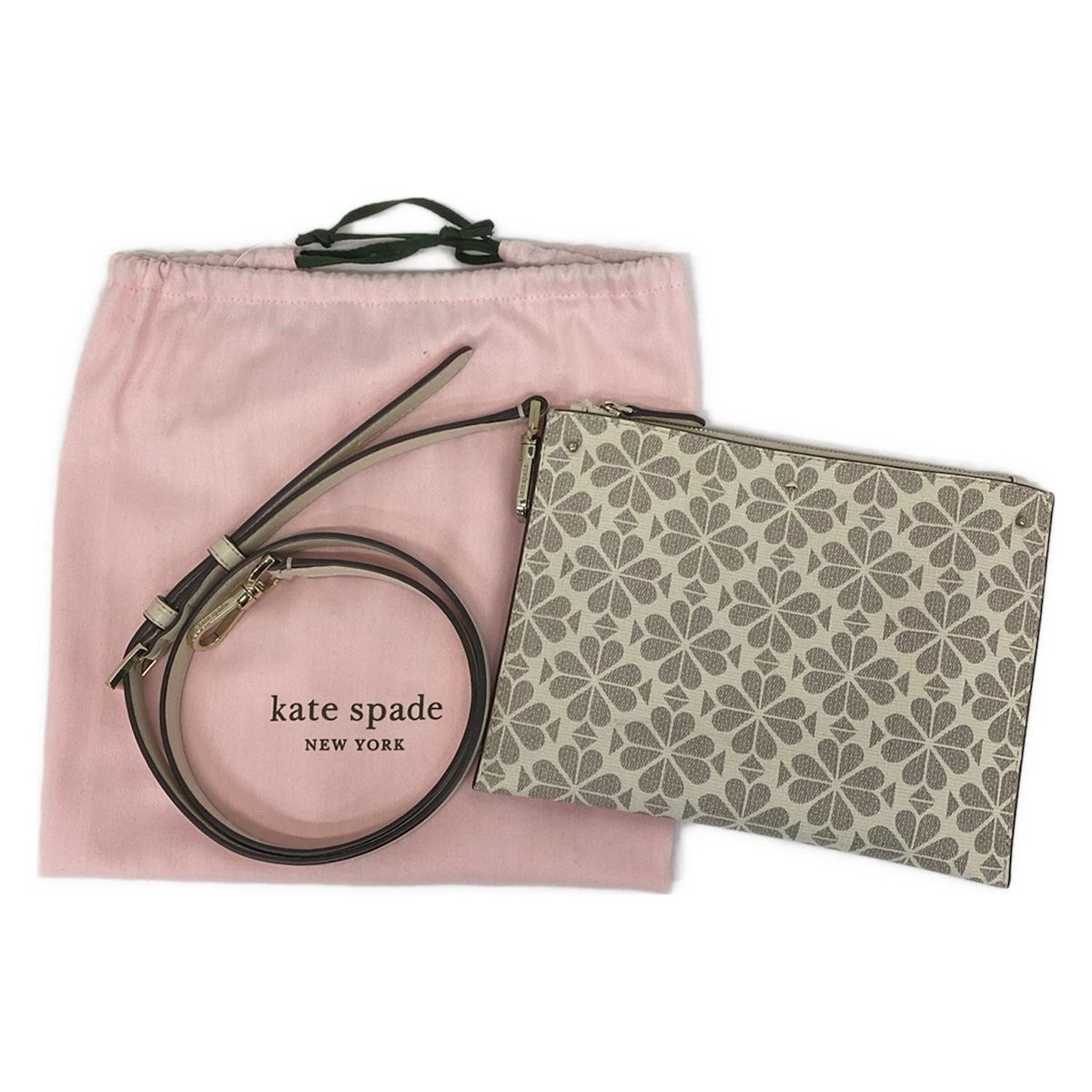 Kate spade(ケイトスペード) ハンドバッグ美品 - PXR00505 ベージュ 